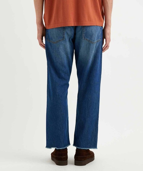 ADAM ET ROPE'（アダムエロペ）の「カットオフ ライトオンス アンクル デニムパンツ（デニムパンツ・メンズ・インディゴブルー・S/M/L/XL）」の12枚目の写真