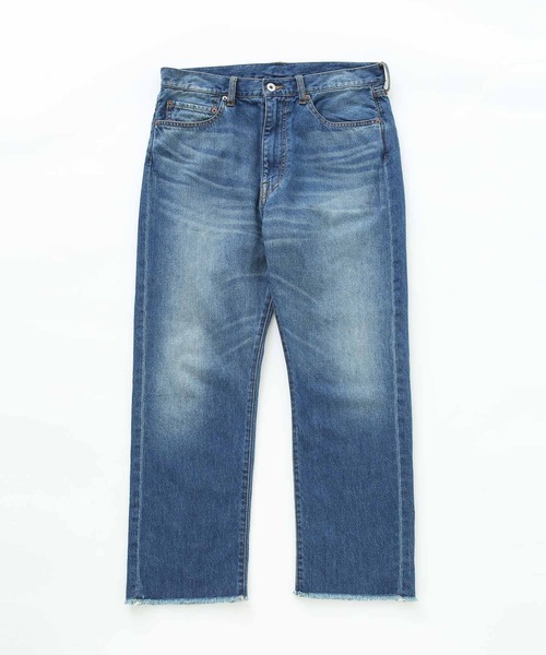 ADAM ET ROPE'（アダムエロペ）の「カットオフ ライトオンス アンクル デニムパンツ（デニムパンツ・メンズ・インディゴブルー・S/M/L/XL）」の19枚目の写真