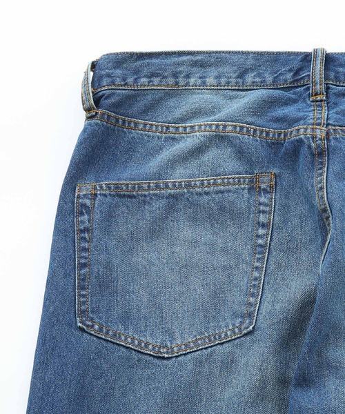 ADAM ET ROPE'（アダムエロペ）の「カットオフ ライトオンス アンクル デニムパンツ（デニムパンツ・メンズ・インディゴブルー・S/M/L/XL）」の22枚目の写真