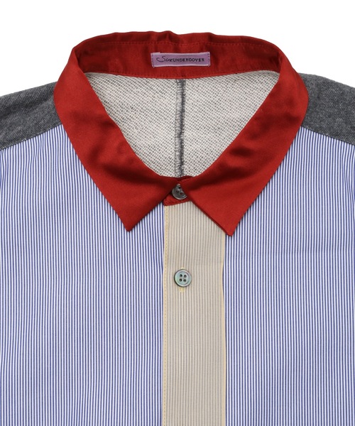 SueUNDERCOVER(スーアンダーカバー)の「SU2A1401(シャツ/ブラウス・レディース・ホワイト系その他/ブルー系その他・1/2)」の7枚目の写真