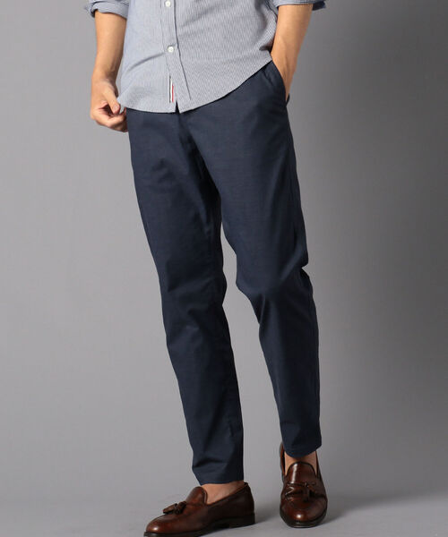 NOLLEY'S goodman（ノーリーズグッドマン）の「サマー テーパード イージーパンツ（スラックス・メンズ・ベージュ/ネイビー/グレー/ブルー・SMALL/MEDIUM/LARGE/X-LARGE）」の3枚目の写真