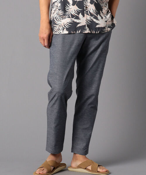 NOLLEY'S goodman（ノーリーズグッドマン）の「サマー テーパード イージーパンツ（スラックス・メンズ・ベージュ/ネイビー/グレー/ブルー・SMALL/MEDIUM/LARGE/X-LARGE）」の4枚目の写真