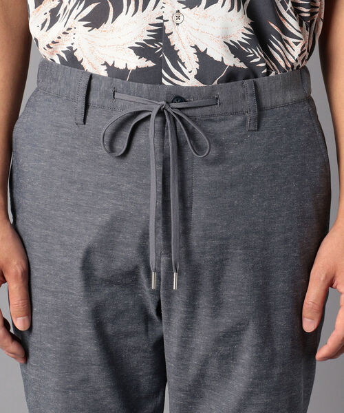 NOLLEY'S goodman（ノーリーズグッドマン）の「サマー テーパード イージーパンツ（スラックス・メンズ・ベージュ/ネイビー/グレー/ブルー・SMALL/MEDIUM/LARGE/X-LARGE）」の15枚目の写真