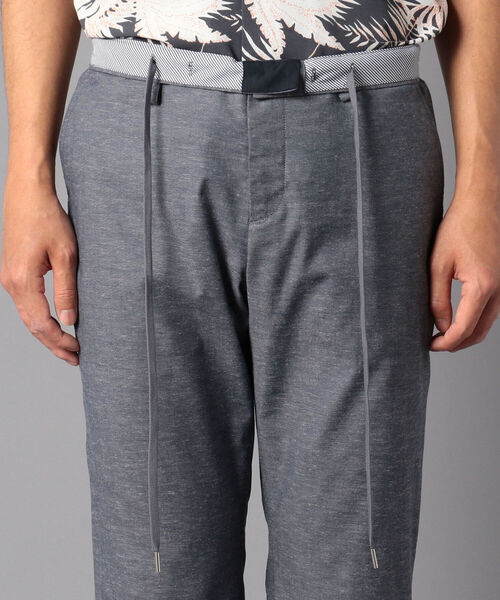 NOLLEY'S goodman（ノーリーズグッドマン）の「サマー テーパード イージーパンツ（スラックス・メンズ・ベージュ/ネイビー/グレー/ブルー・SMALL/MEDIUM/LARGE/X-LARGE）」の11枚目の写真