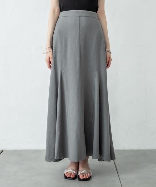 mystic(ミスティック)の「パネルマーメイドスカート(スカート・レディース・チャコールグレー/アイボリー・1/2)」の17枚目の写真