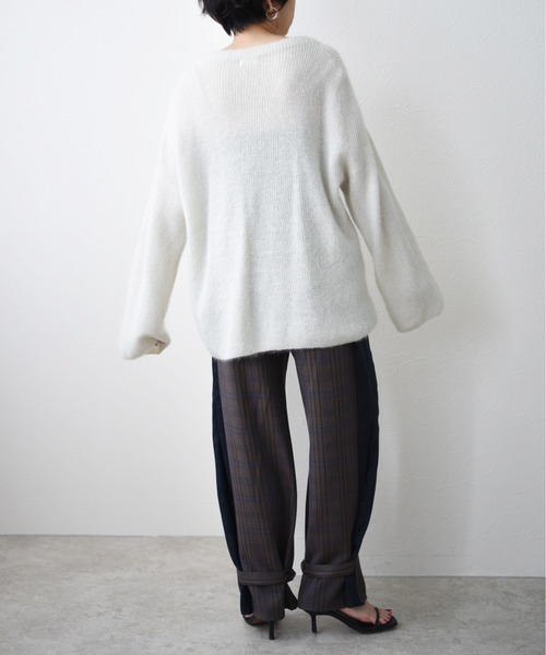 エイミーロウEimee LawサイドパイピングチェックPT セール】サイドパイピングチェックPT（その他パンツ）｜Eimee