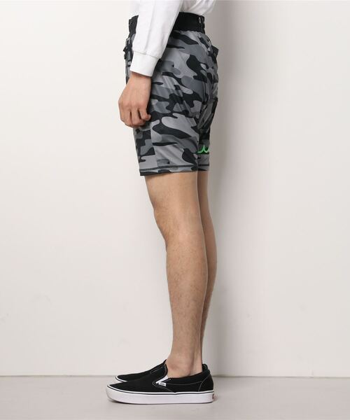 muta marine ショーツ　グレー　ラッシュ ラッシュショートパンツ (ワンサイドB) [全6色] – muta Online Store