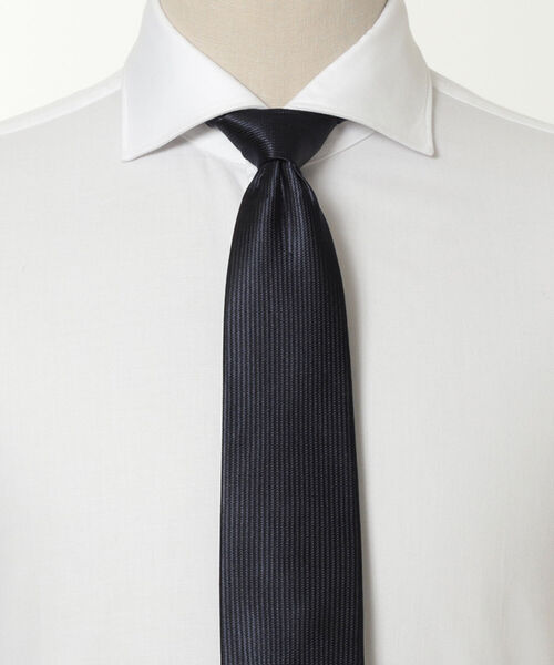 B:MING by BEAMS（ビーミングバイビームス）の「B:MING by BEAMS / シルク ソリッド ネクタイ 21F-2（ネクタイ・メンズ・ブラウン/インディゴブルー/グレー/ネイビー/ブラック系その他4/ダークブラウン/ブルー系その他4/ワイン/チャコールグレー/ブラウン系その他5・ONE SIZE）」の8枚目の写真