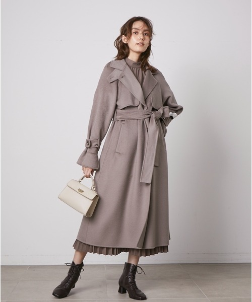 SNIDEL（スナイデル）の「フロントメタルバッグ（ショルダーバッグ・レディース・ライトベージュ/ブラック/サックスブルー・FREE）」の22枚目の写真