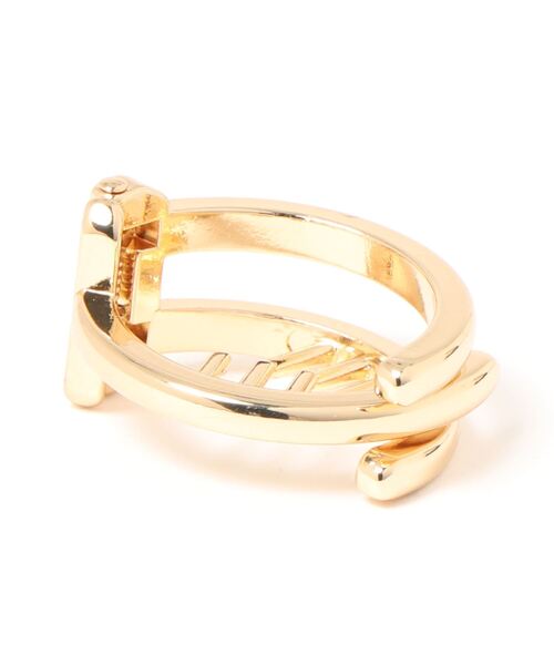 Three Four Time（ｽﾘｰﾌｫｰﾀｲﾑ）の「メタルラインサイズレステールクラッチ（バレッタ/ヘアクリップ・レディース・シルバー/ゴールド・FREE）」の3枚目の写真