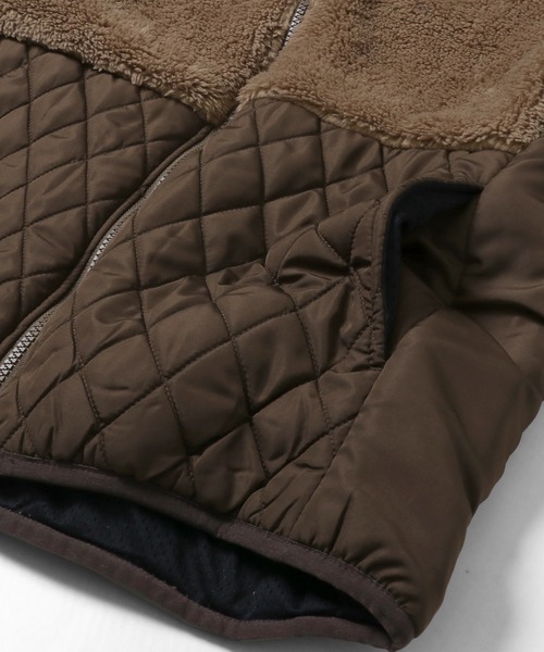 KRIFF MAYER Kid's Collection（クリフメイヤーキッズコレクション）の「モコキルトJK（ブルゾン・キッズ・グレー/カーキ/ブラック/ブラウン・160/140/150/130/120/170）」の17枚目の写真