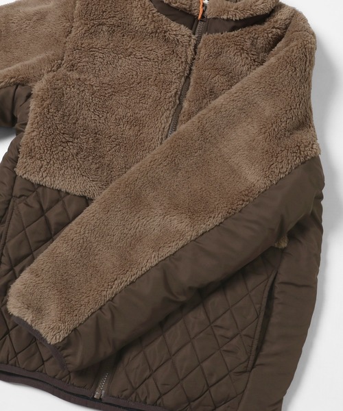 KRIFF MAYER Kid's Collection（クリフメイヤーキッズコレクション）の「モコキルトJK（ブルゾン・キッズ・グレー/カーキ/ブラック/ブラウン・160/140/150/130/120/170）」の18枚目の写真