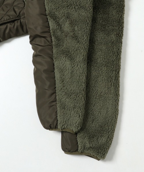 KRIFF MAYER Kid's Collection（クリフメイヤーキッズコレクション）の「モコキルトJK（ブルゾン・キッズ・グレー/カーキ/ブラック/ブラウン・160/140/150/130/120/170）」の19枚目の写真