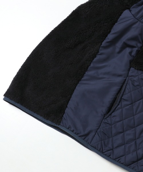 KRIFF MAYER Kid's Collection（クリフメイヤーキッズコレクション）の「モコキルトJK（ブルゾン・キッズ・グレー/カーキ/ブラック/ブラウン・160/140/150/130/120/170）」の20枚目の写真