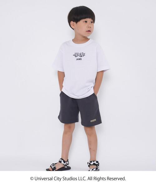 coen(コーエン)の「【coen キッズ/ジュニア】コーエンベア× JAWSコラボ刺繍Tシャツ(Tシャツ/カットソー・キッズ・ホワイト/ブラック・110/120/130/100)」の16枚目の写真