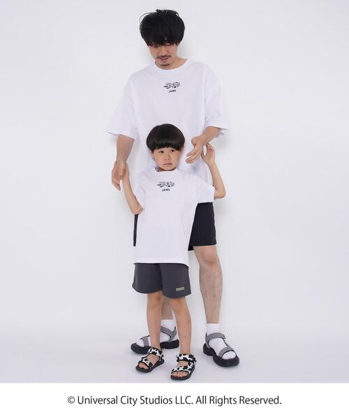 coen(コーエン)の「【coen キッズ/ジュニア】コーエンベア× JAWSコラボ刺繍Tシャツ(Tシャツ/カットソー・キッズ・ホワイト/ブラック・110/120/130/100)」の3枚目の写真