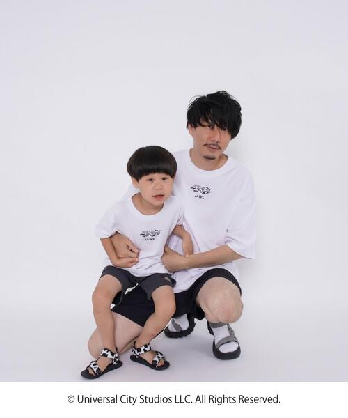 coen(コーエン)の「【coen キッズ/ジュニア】コーエンベア× JAWSコラボ刺繍Tシャツ(Tシャツ/カットソー・キッズ・ホワイト/ブラック・110/120/130/100)」の22枚目の写真