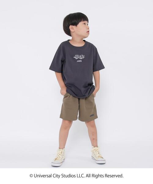 coen(コーエン)の「【coen キッズ/ジュニア】コーエンベア× JAWSコラボ刺繍Tシャツ(Tシャツ/カットソー・キッズ・ホワイト/ブラック・110/120/130/100)」の6枚目の写真