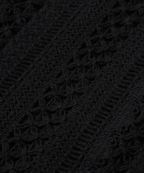 ADAM ET ROPE'(アダムエロペ)の「インドレースパネルスカート(スカート・レディース・ブラック/ダークブラウン・36/38)」の13枚目の写真