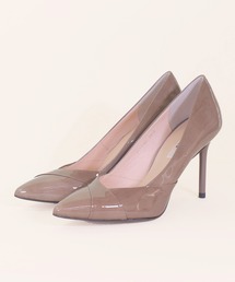【SEVEN TWELVE THIRTY】スティレットヒールデザインパンプス