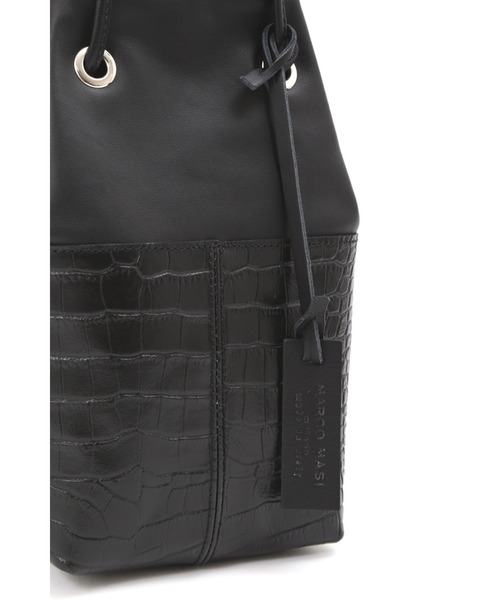 human woman（ヒューマンウーマン）の「◆MARCO MASI　バッグ（ハンドバッグ・レディース・ブラック・ﾌﾘ-）」の7枚目の写真