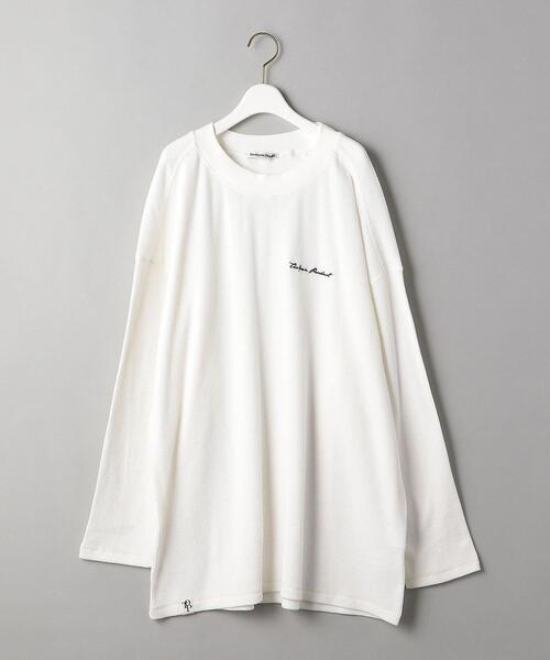 TheOpen Product（ザオープンプロダクト）の「＜TheOpen Product＞ステッチロングスリーブカットソー（Tシャツ/カットソー・レディース・ホワイト/ケリー・FREE）」の18枚目の写真