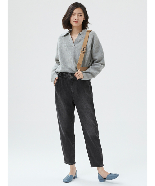 GAP（ギャップ）の「ペーパーバッグデニム - ウォッシュド