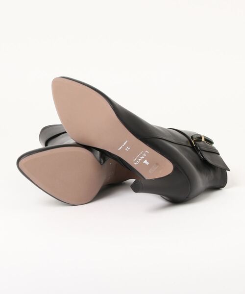LANVIN collection(ランバン コレクション)の「ベルテッドショートブーツ(ブーツ・レディース・ライトブラウン/ブラック/ダークブラウン・22.5cm/23.5cm/22.0cm/24.0cm/23.0cm/24.5cm)」の4枚目の写真