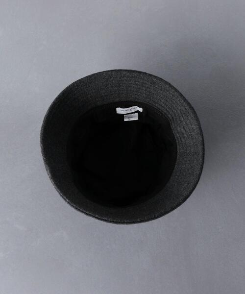 UNITED ARROWS(ユナイテッドアローズ)の「<UNITED ARROWS>FLANNEL バケットハット(ハット・レディース・ダークグレー・FREE)」の7枚目の写真