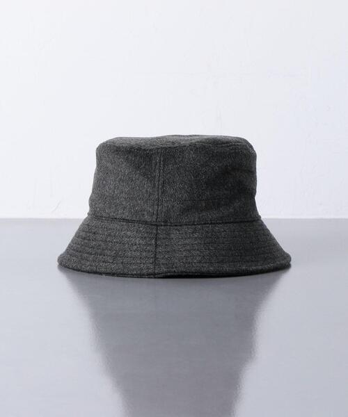 UNITED ARROWS(ユナイテッドアローズ)の「<UNITED ARROWS>FLANNEL バケットハット(ハット・レディース・ダークグレー・FREE)」の8枚目の写真