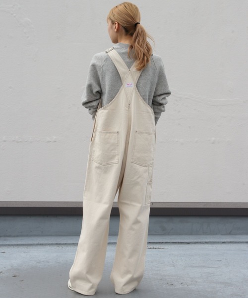 SMITH'S(スミス)の「SMITH’S /スミス チャーリーオーバーオール CHARLIE OVERALL(サロペット/オーバーオール・レディース・ナチュラル/ブラック・S)」の19枚目の写真