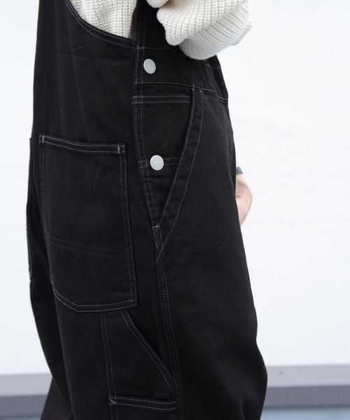 SMITH'S(スミス)の「SMITH’S /スミス チャーリーオーバーオール CHARLIE OVERALL(サロペット/オーバーオール・レディース・ナチュラル/ブラック・S)」の14枚目の写真