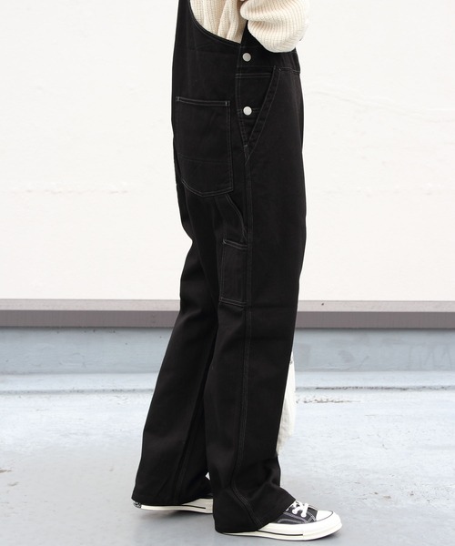 SMITH'S(スミス)の「SMITH’S /スミス チャーリーオーバーオール CHARLIE OVERALL(サロペット/オーバーオール・レディース・ナチュラル/ブラック・S)」の15枚目の写真