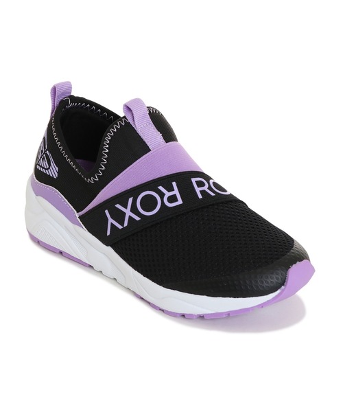 ROXY(ロキシー)の「SEEK MAGIC 2/ロキシーキッズスニーカー(スニーカー・キッズ・ブラック/パープル/ホワイト・20cm/19cm/22cm/18cm/21cm)」の3枚目の写真