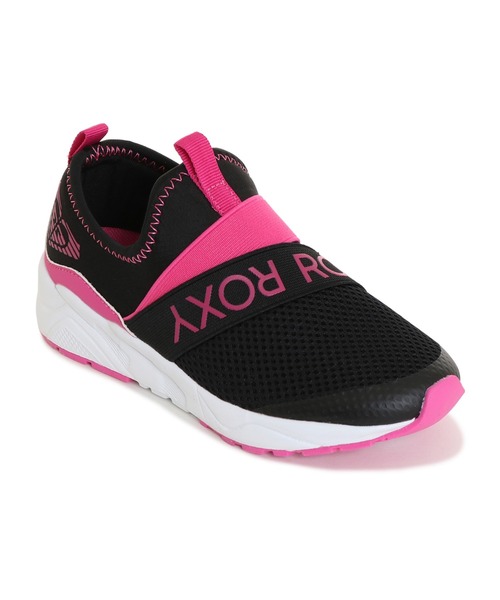 ROXY(ロキシー)の「SEEK MAGIC 2/ロキシーキッズスニーカー(スニーカー・キッズ・ブラック/パープル/ホワイト・20cm/19cm/22cm/18cm/21cm)」の1枚目の写真