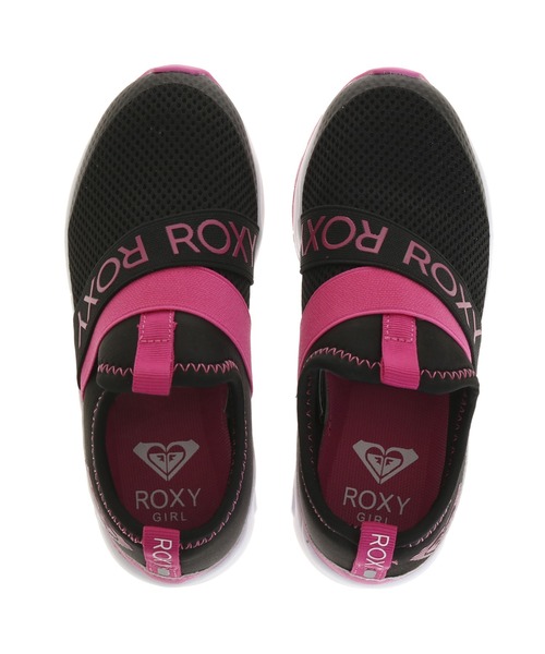 ROXY(ロキシー)の「SEEK MAGIC 2/ロキシーキッズスニーカー(スニーカー・キッズ・ブラック/パープル/ホワイト・20cm/19cm/22cm/18cm/21cm)」の5枚目の写真