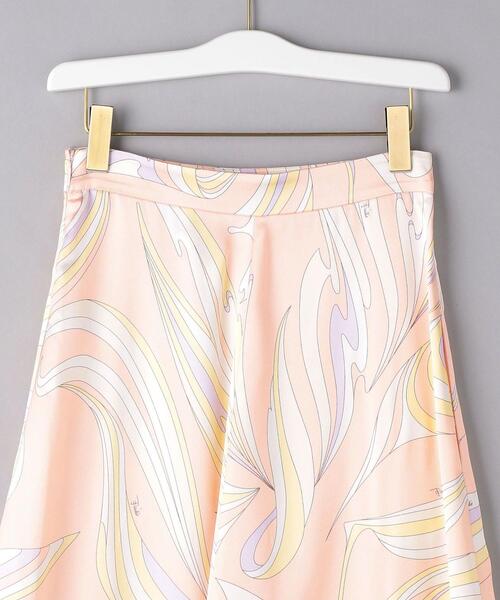 EMILIO PUCCI（エミリオプッチ）の「＜EMILIO PUCCI（エミリオ プッチ）＞プリント フレア スカート ■■■（スカート・レディース・ライトピンク・38/40）」の5枚目の写真