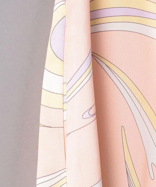 EMILIO PUCCI（エミリオプッチ）の「＜EMILIO PUCCI（エミリオ プッチ）＞プリント フレア スカート ■■■（スカート・レディース・ライトピンク・38/40）」の8枚目の写真