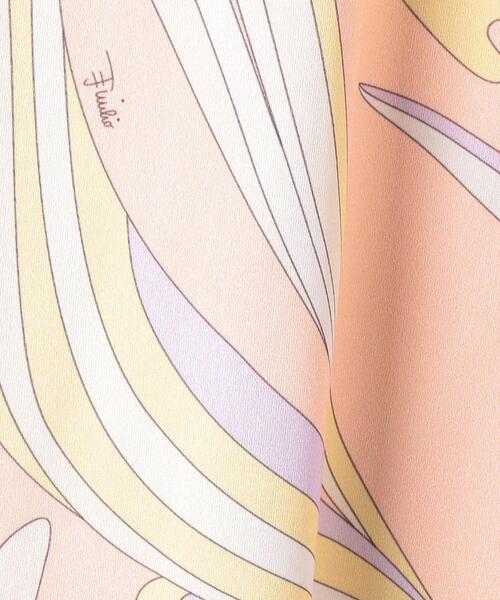 EMILIO PUCCI（エミリオプッチ）の「＜EMILIO PUCCI（エミリオ プッチ）＞プリント フレア スカート ■■■（スカート・レディース・ライトピンク・38/40）」の10枚目の写真