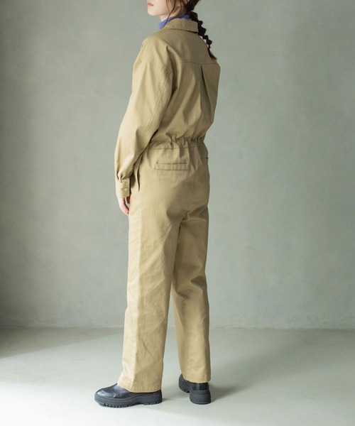 MARECHAL TERRE（マルシャルテル）の「オールインワン（つなぎ/オールインワン・レディース・チャコールグレー/ブラック/ベージュ・MEDIUM）」の20枚目の写真