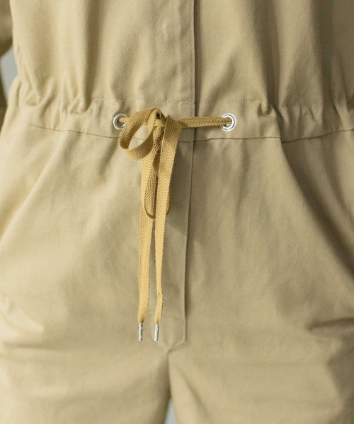 MARECHAL TERRE（マルシャルテル）の「オールインワン（つなぎ/オールインワン・レディース・チャコールグレー/ブラック/ベージュ・MEDIUM）」の13枚目の写真