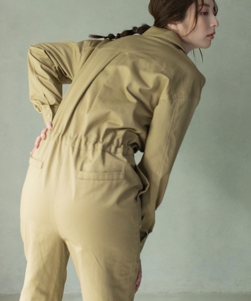 MARECHAL TERRE（マルシャルテル）の「オールインワン（つなぎ/オールインワン・レディース・チャコールグレー/ブラック/ベージュ・MEDIUM）」の21枚目の写真