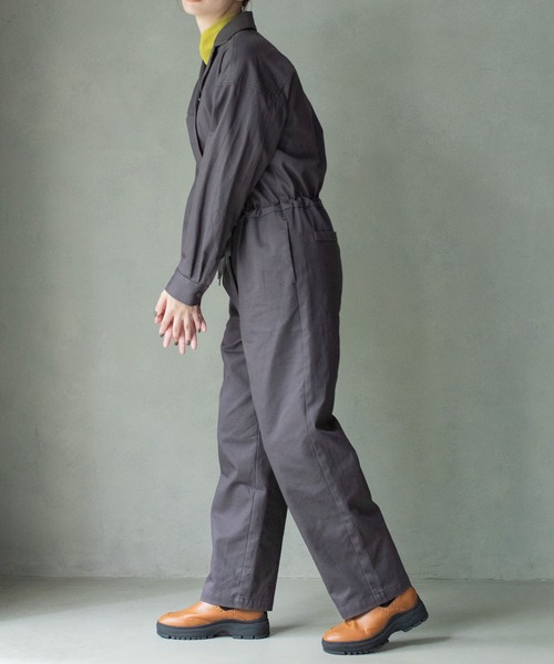 MARECHAL TERRE（マルシャルテル）の「オールインワン（つなぎ/オールインワン・レディース・チャコールグレー/ブラック/ベージュ・MEDIUM）」の16枚目の写真