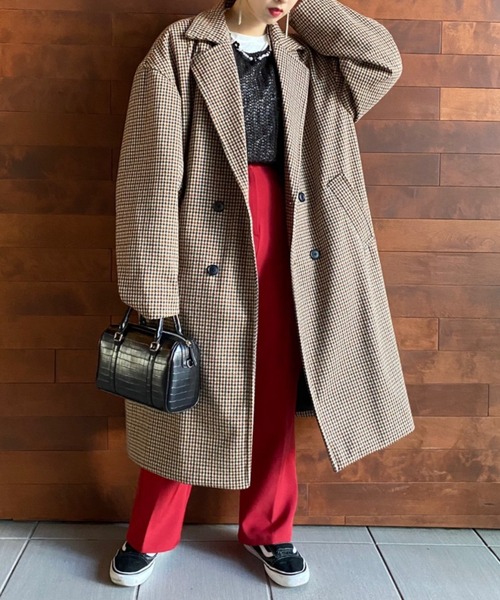 WEGO（ウィゴー）の「WEGO/【2点セット】モヘアライクメッシュニット（ニット/セーター・レディース・ホワイト/ブラック/サックスブルー・FREE）」の9枚目の写真