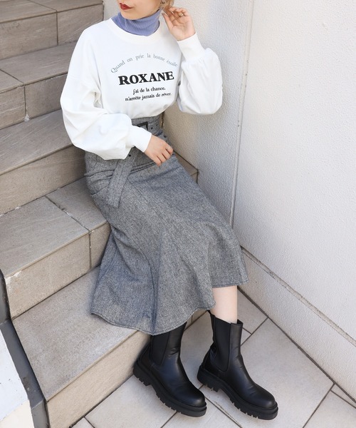 one after another NICE CLAUP(ワンアフターアナザーナイスクラップ)の「ハイウエストベルト付きマーメイドスカート(スカート・レディース・ブラック/ブラック系その他/ブラウン系その他/グリーン・SMALL/MEDIUM)」の22枚目の写真