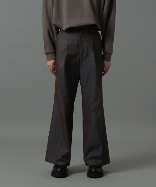HARE（ハレ）の「シャイニーワイドフレアパンツ(HARE)（その他パンツ・メンズ・グレー系その他/ブラウン系その他・SMALL/MEDIUM）」の20枚目の写真