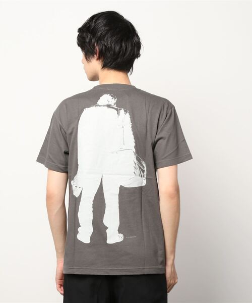 BIAS（バイアス）の「【BIAS】別注BACK VIEWビッグTシャツ（Tシャツ/カットソー・メンズ・ホワイト/ブラック/グレー・MEDIUM/SMALL）」の4枚目の写真