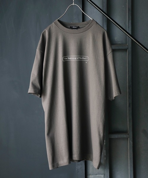 BIAS（バイアス）の「【BIAS】別注BACK VIEWビッグTシャツ（Tシャツ/カットソー・メンズ・ホワイト/ブラック/グレー・MEDIUM/SMALL）」の10枚目の写真