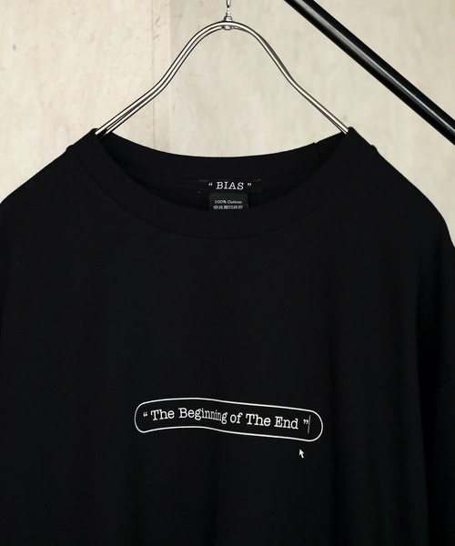 BIAS（バイアス）の「【BIAS】別注BACK VIEWビッグTシャツ（Tシャツ/カットソー・メンズ・ホワイト/ブラック/グレー・MEDIUM/SMALL）」の13枚目の写真