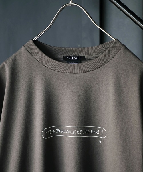 BIAS（バイアス）の「【BIAS】別注BACK VIEWビッグTシャツ（Tシャツ/カットソー・メンズ・ホワイト/ブラック/グレー・MEDIUM/SMALL）」の15枚目の写真